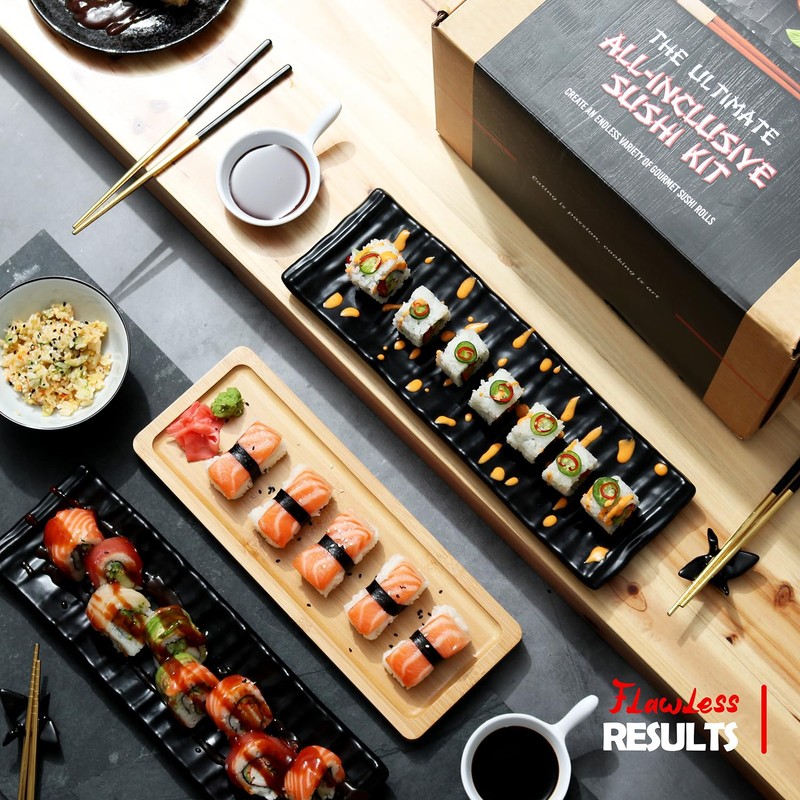 CraftZee Sushi Making Kit - Complete Sushi Maker Kit with