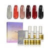 Airpucco Gel Nail Polish 6Pcs Set -Midnight