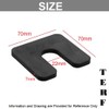 TERF® 70mm X 70mm X 7mm with 22mm Slots Heavy