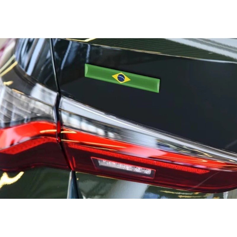 DIGIART INTERNATIONAL 1 COLOMBIAN COLOMBIA FLAG 3D EPOXY CAR EMBLEM