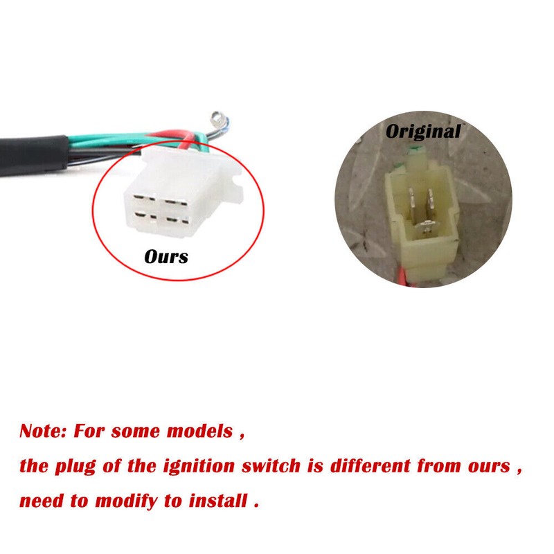 Unbranded Ignition Switch Fuel Gas Cap Lock Key for Honda
