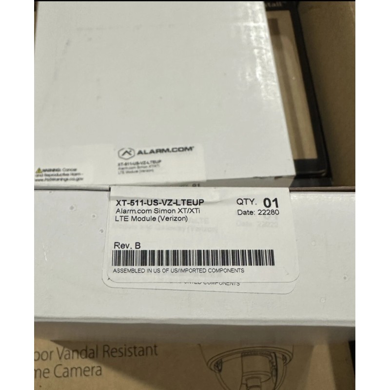 Simon XT/XTi ALARM.COM XT-511-US-VZ-LTEUP LTE Module Verizon NEW
