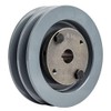 Cast Iron 4.5" 2 Groove Dual Belt A Section 4L