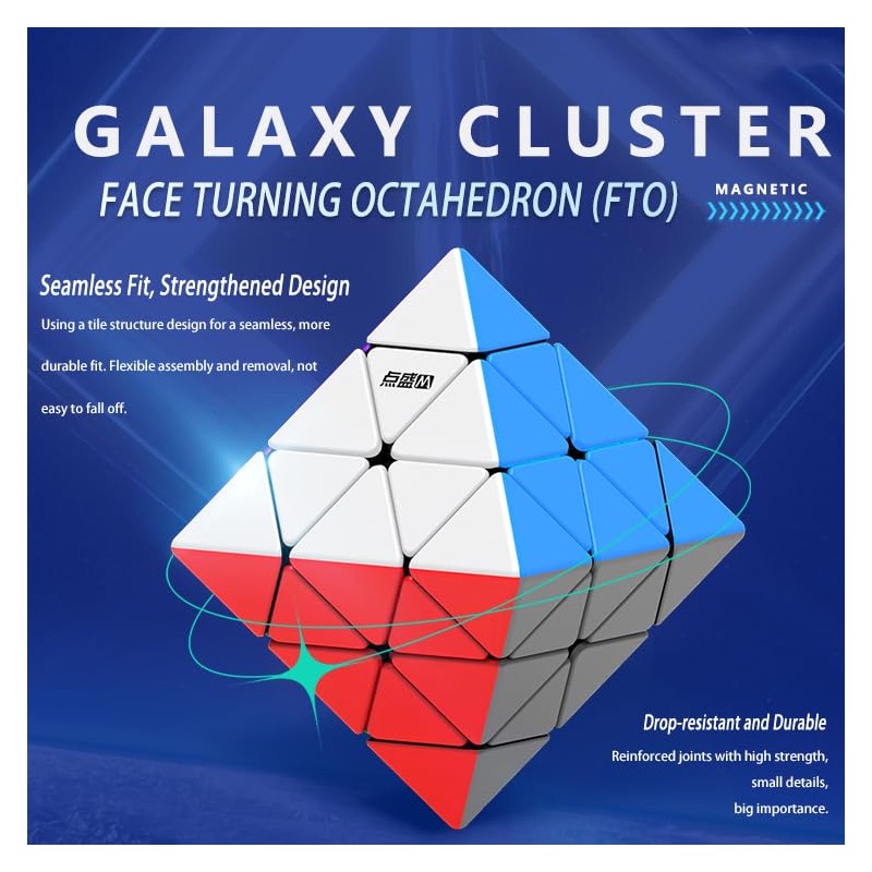 Bucubke DianSheng FTO M Octahedron Genuine Face Tarning, Equal Octahedron,