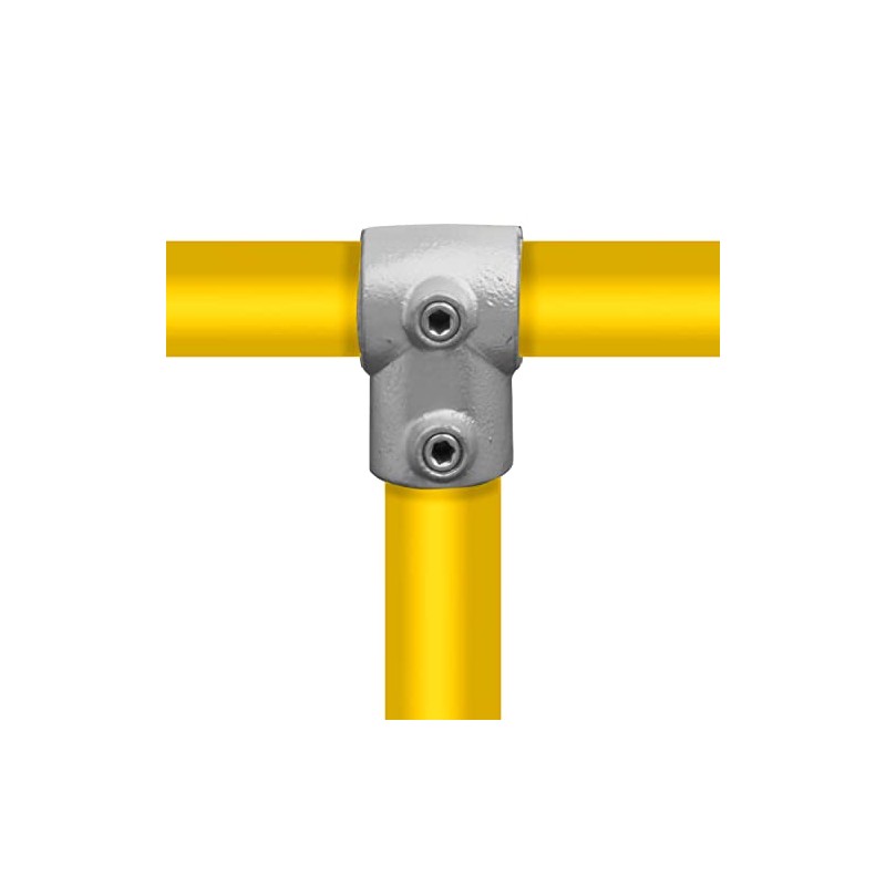 Pipe Connector Type 2, T-Piece Short, Diameter 48.3 mm