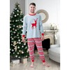 Demifill Family Matching Pajamas Christmas Holiday Reindeer Womens Pjs Sleepwear