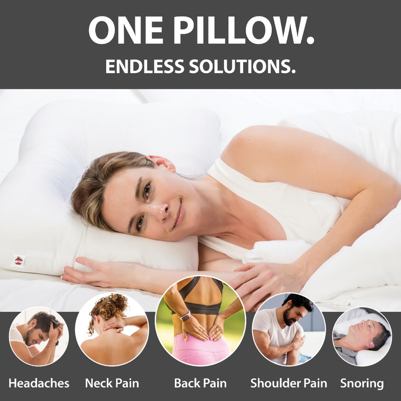 Core Products D-Core Cervical Neck Pillow - Extra Firm Orthopedic