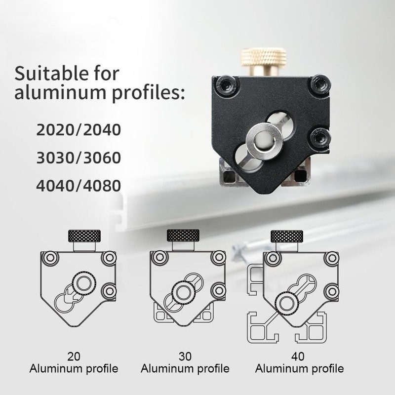 TOOLCOOL Aluminum Profile Tapping Guide Versatile Manual Tapping DIY Furniture