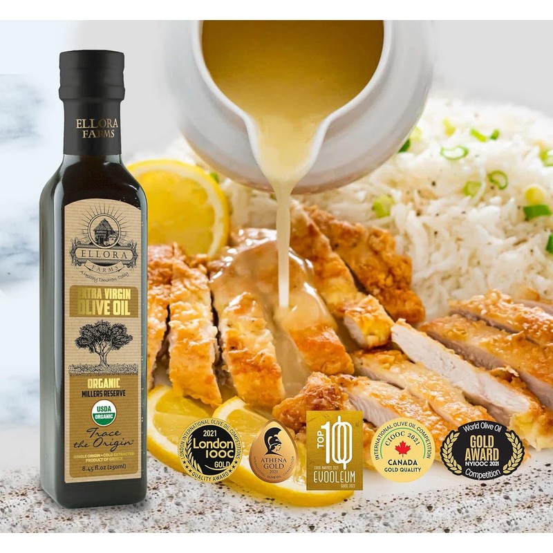 Ellora Farms, Extra Virgin Olive Oil, Organic and Single Estate