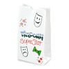Hygloss Welcome Gift, 100-Pack, Printed White Paper Bag, 5"x 3"