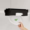 Paper Plate Dispenser Under Cabinet - 10 inch Bamboo Paper