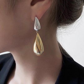 Stocking Stuffers Holiday Outfits for Women 2024 Chunky Gold Earrings for Women Gold Stud Earrings Irregular Statement Earrings Dainty Gold Jewelry for Women