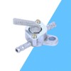 Aluminium Inline Fuel Tap Valve, 2.17in Length for Motorcycle ATV