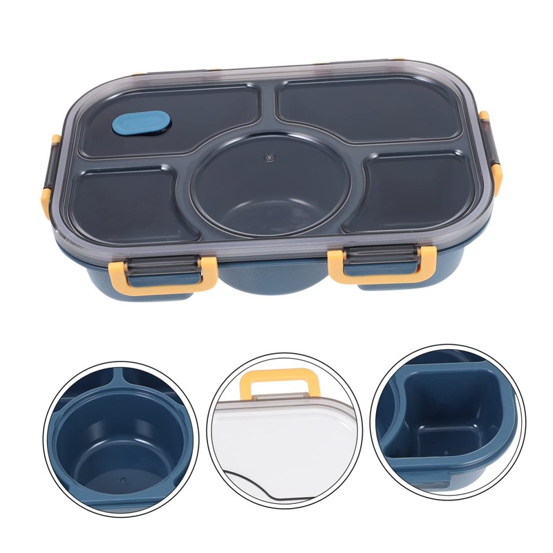 Mikinona Adult Lunch Box Leakproof Insulated Portable Lunch Box for