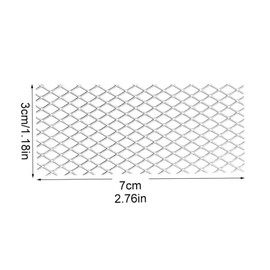 Stainless Steel Weep Hole Covers for Brick Walls Wall Hole Cover Brick Weep Hole Screens Bended Filler Easy Installation (100 PCS)