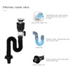 Handwashing Sink Drain Pipe kit ，Anti Odor Flexible and extendable