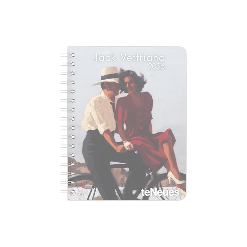 Jack Vettriano 2026 - Diary - Buchkalender - Taschenkalender -
