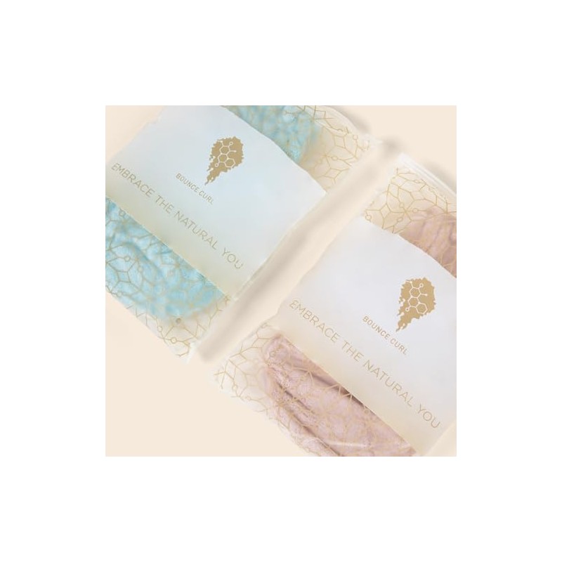 Bounce Curl Manoplas de secado de cabello, manoplas de microfibra