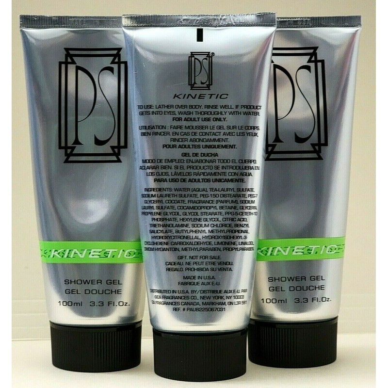 Paul Sebastian PS KINETIC SHOWER GEL 3.3 fl oz for