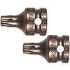 Vega TORX T40 Security Socket Bits. Professional Grade ¼ Inch