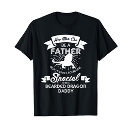 Bearded Dragon Dad Shirt Funny Father's Day Lizards Reptiles