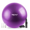 Exercise Ball for Yoga, Balance, Stability - Fitness, Pilates, Birthing,