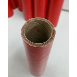 10 FIREWORKS PYRO Gloss Red Heavy Wall Cardboard Tubes, 1" x 6" x 1/8"