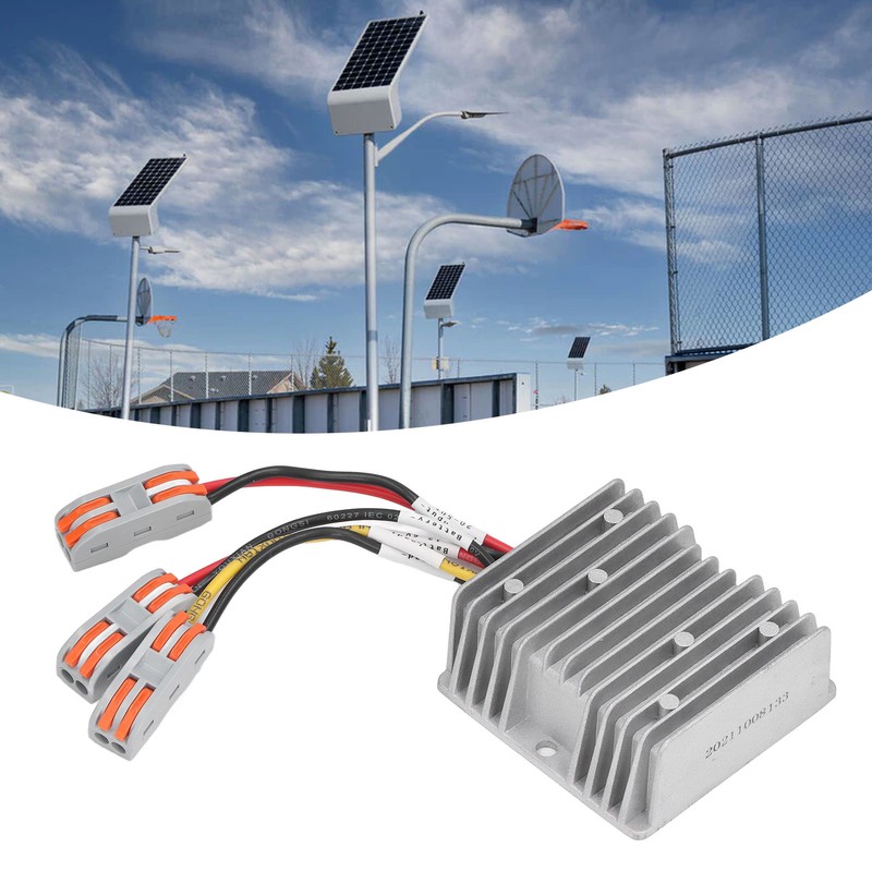 300W 20A Solar Panel Controller MPPT Night Load Output Photovoltaic