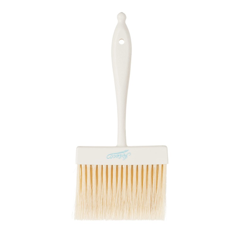 Ateco Pastry Brush, 4-Inch Wide Head with Natural White Boar