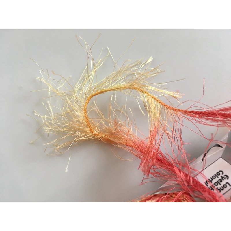 Extra Long Sun Kiss Eyelash Yarn 38 Yards 50 Gram