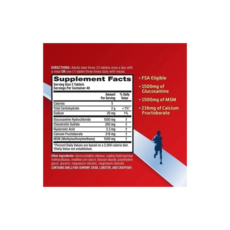 Move Free Avanzado (120 Tabs) Americano Salud Articulaciones