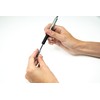 Zebra Pen F-402 Stainless Steel Retractable Ballpoint Ink Pens 12-Pack,