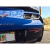 C7 Corvette 2015+ GM Chrome Z06 Supercharged Fender Badges -