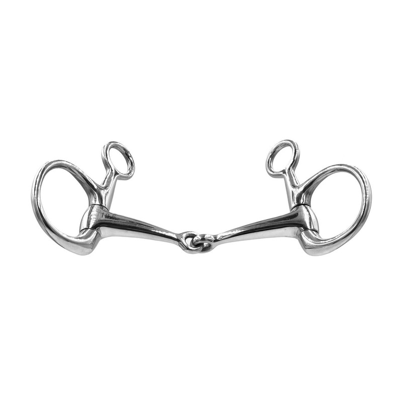 Equine Smile ES0074 Belly Snaffle Bit Abdominal Bit Simply Broken