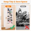 Zorpupoa 36 Pair Over The Door Shoe Rack Holder, 12