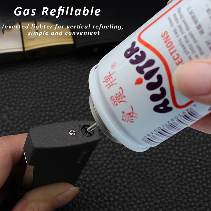Torch Lighter Jet Flame Butane Refillable Lighters Windproof Lighters with