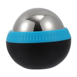 OATIPHO Stainless Steel Massage Ball with Storage Bag Handheld Muscle Roller for Body Relaxation and Recovery for Post-Workout Use