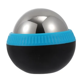 OATIPHO Stainless Steel Massage Ball with Storage Bag Handheld Muscle Roller for Body Relaxation and Recovery for Post-Workout Use