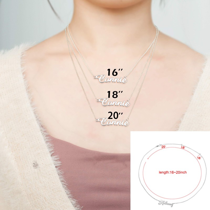 LoEnMe Jewelry Silver Plated Aries Woman Custom Made Engraved Sterling