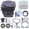 For Husqvarna Nikasil Plated Cylinder Piston Air Filter Kit For