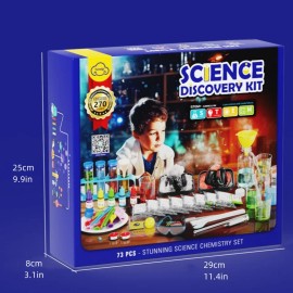 Science Kit for Kids Ages 4-12 | STEM Toy W/100+ Experiments, Educational Birthday Gift for Boys & GirlsColor: multi
