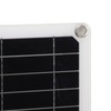 18V 20W Portable Solar Panel Semi Flexible Monocrystalline Waterproof Solar