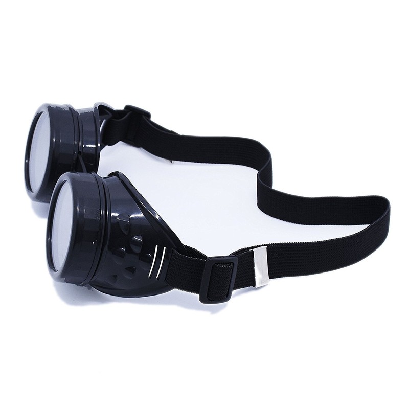 OFKPO Fashion Vintage Cosplay Style Retro Windproof Steampunk Goggles, Welding