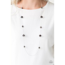 Paparazzi Champagne On The Rocks Multi Necklace  Oil Spill