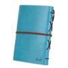 EvZ Leather Writing Journal Notebook, 7 Inches Vintage Nautical Spiral