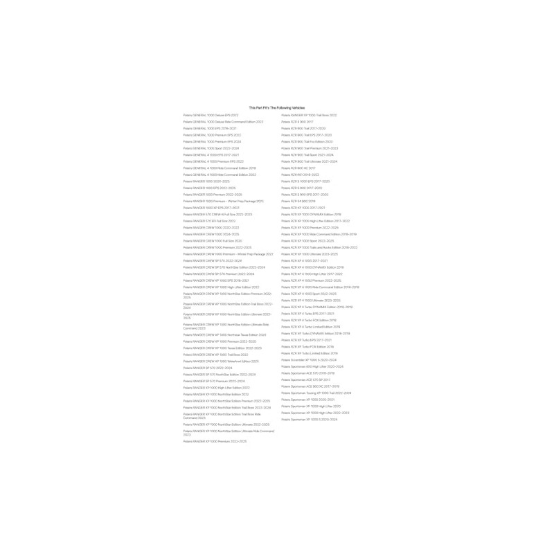 TUSK UHMW HD Bushing 4-Pack - Replaces Factory Part #5452233