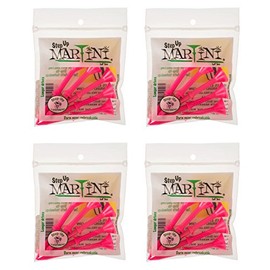 Martini 3 1/4" Step-Up Golf Tees - 4 Pack (20 Tees) (Pink)