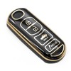 FEYOUN Key Fob Cover Compatible with Mazda 3 6 3