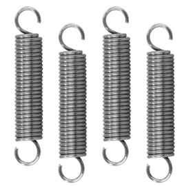 GUNGY Tension Springs with Hooks Stainless Steel Tension Spring Tension Spring 10 mm Outer Diameter 2 mm Wire Diameter 0.25 mm Maximum Tensile Force 0.25 kg 0.25 x 2 x 10 mm Pack of