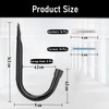 PiPaFox Heavy Duty Garage Storage Hooks, J Utility Garage Wall